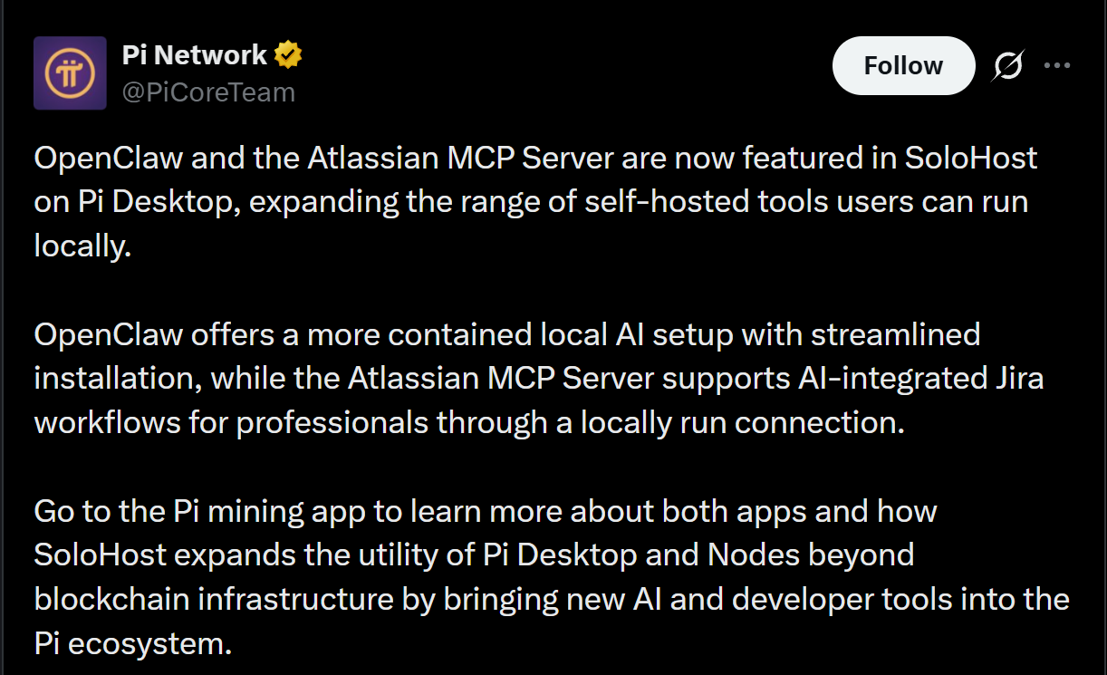 Pi Network News Shows SoloHost