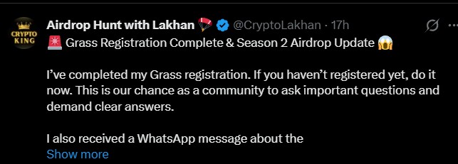 Why the Grass Airdrop Claim Timeline Matters Right Now Why the Grass Airdrop Claim Timeline Matters Right Now