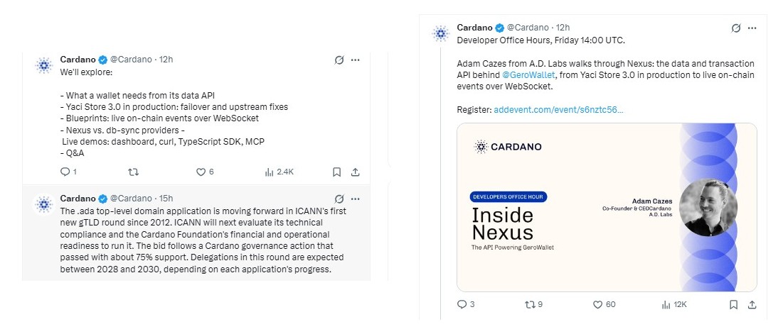 Cardano News Today Cardano News Today