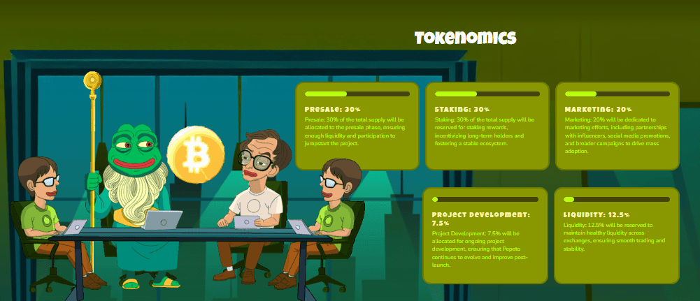 Pepeto Tokenomics