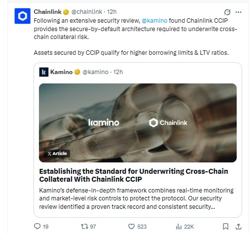 per this Kamino CCIP review per this Kamino CCIP review
