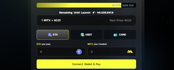 Remittix Presale Snapshot Remittix Presale Snapshot
