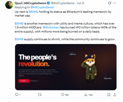 Shiba Inu whale accumulation community growth 410 trillion burned