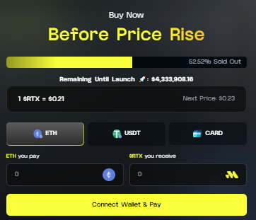 Official Remittix presale dashboard Official Remittix presale dashboard