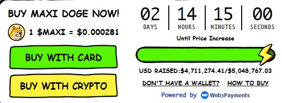 Maxi Doge Presale Maxi Doge Presale