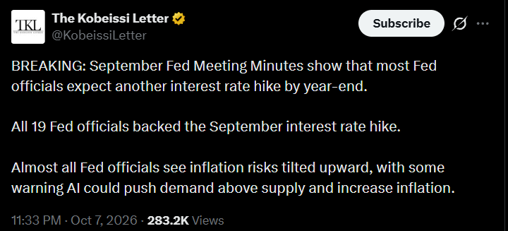 FOMC Meeting September 2026