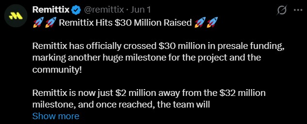 Remittix launch update Remittix launch update