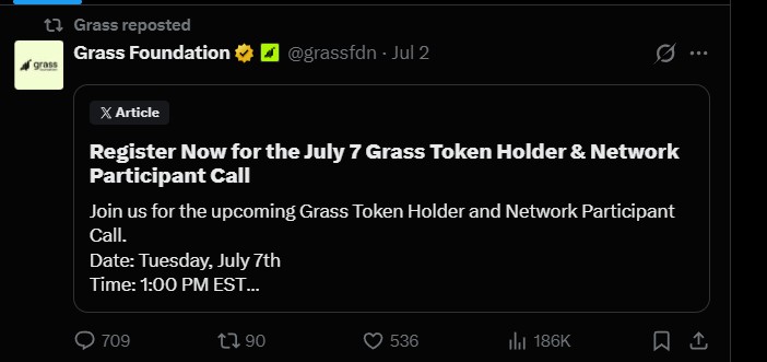 Grass Airdrop Season 2 Call Grass Airdrop Season 2 Call