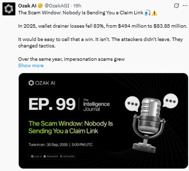 Scam prevention ahead of presale close