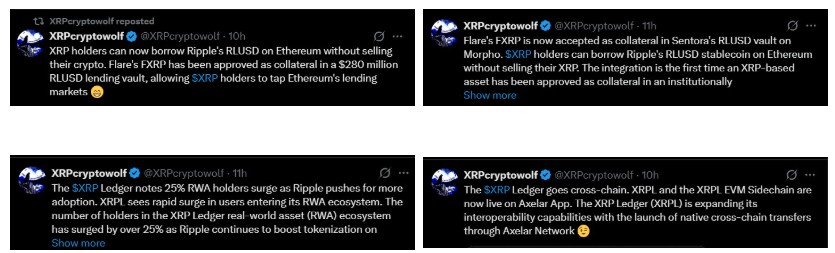 XRP News Today: XRP Price Holds Key Support as XRPL Ecosystem Advances XRP News Today: XRP Price Holds Key Support as XRPL Ecosystem Advances