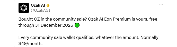 Ozak AI free EON Premium Ozak AI free EON Premium