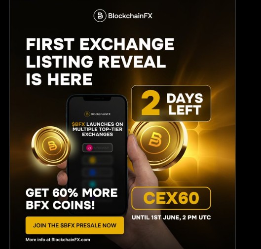 BlockchainFX listing date 