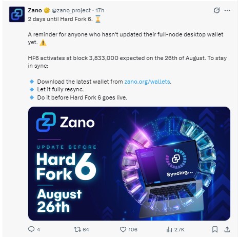 The official Zano account The official Zano account