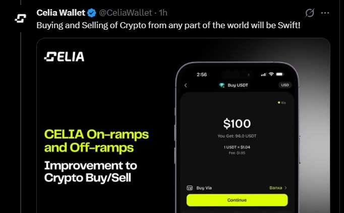 Celia Token news Celia Token news