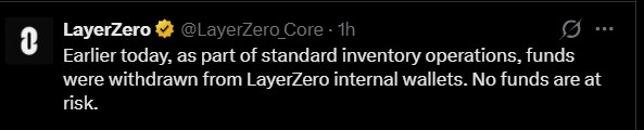 LayerZero team respond LayerZero team respond