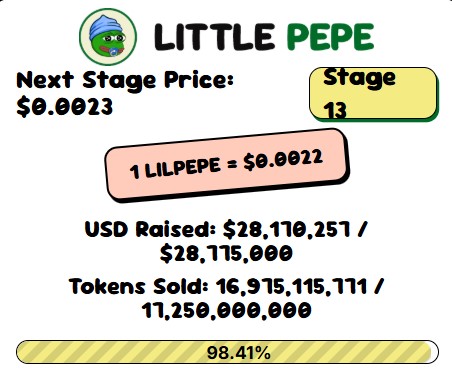 Little Pepe presale details