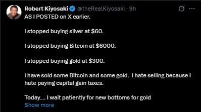 Robert Kiyosaki prediction Robert Kiyosaki prediction