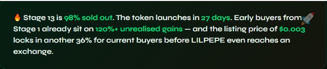 Little Pepe Presale Data