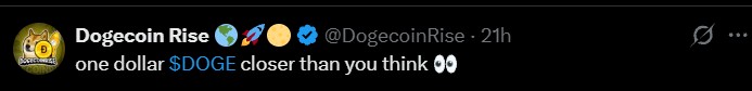 Dogecoin Hits $1 Dogecoin Hits $1