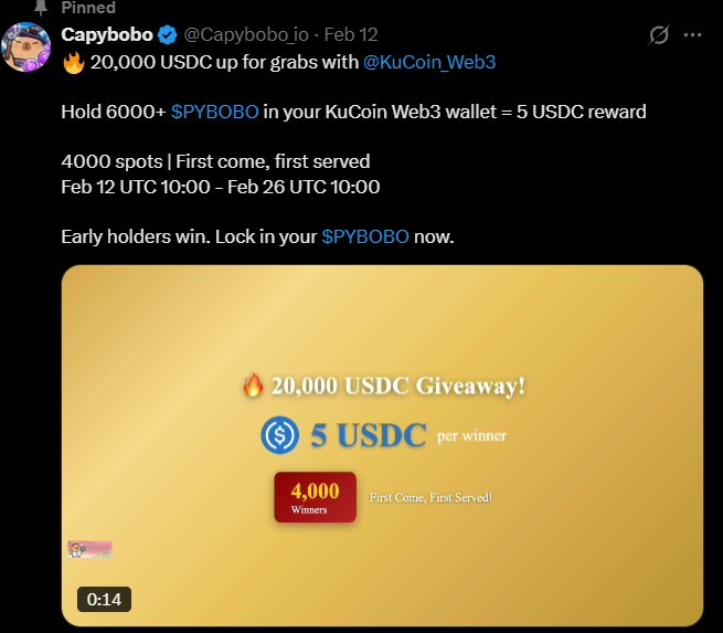 KuCoin Web3 Wallet Giveaway KuCoin Web3 Wallet Giveaway