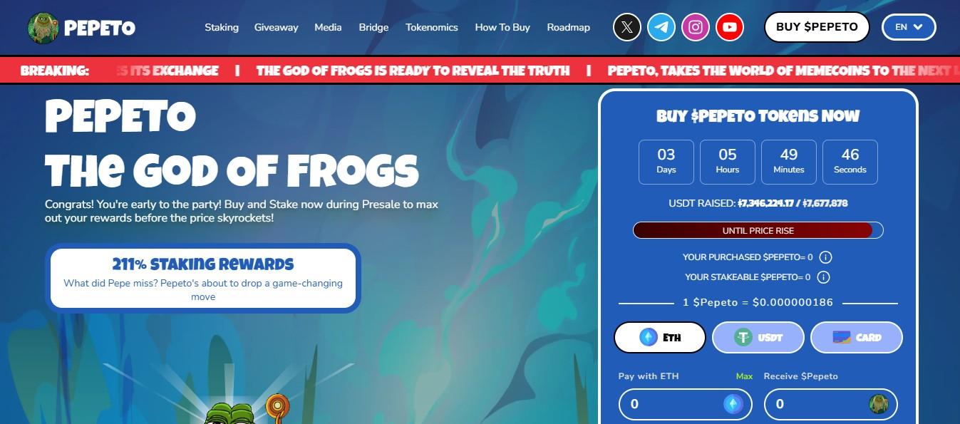 Pepeto Presale Pepeto Presale