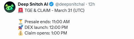 deepsnitch AI announced