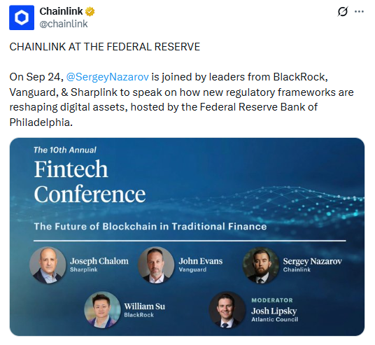 Chainlink Fed Panel Chainlink Fed Panel