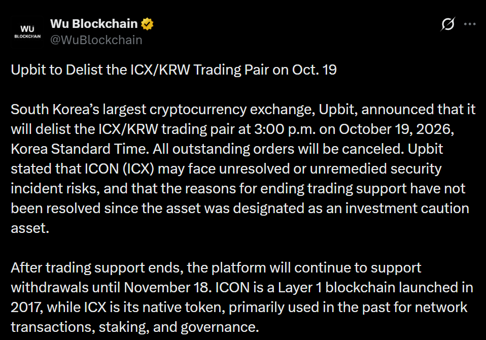 Information by WuBlockchain on X Information by WuBlockchain on X