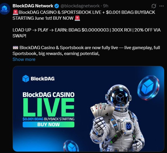 BlockDAG Offical X Handles