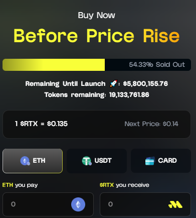 Remittix Presale data