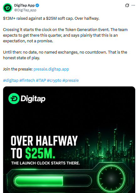 DigiTap Post on X