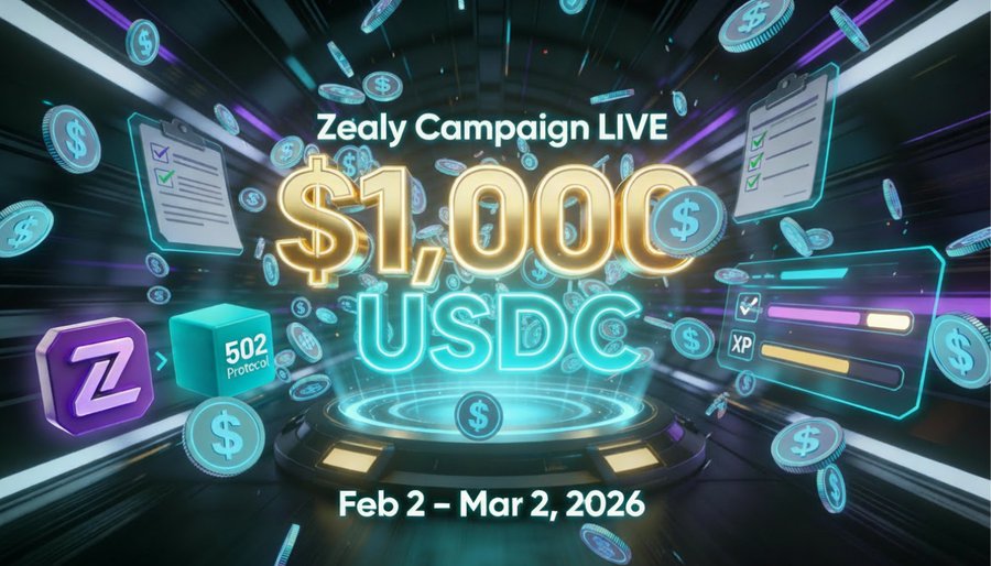 502 Protocol — RWA Infrastructure Zealy Airdrop 502 Protocol — RWA Infrastructure Zealy Airdrop