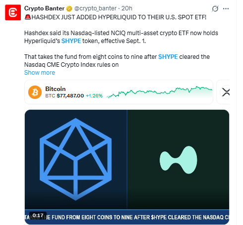 Hyperliquid News