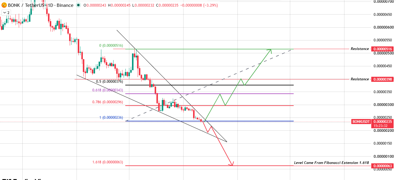 Daily Chart Analysis for Bonk