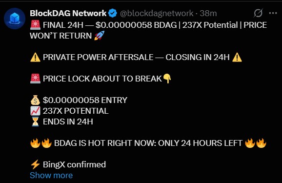 BlockDAG Listing Date Out