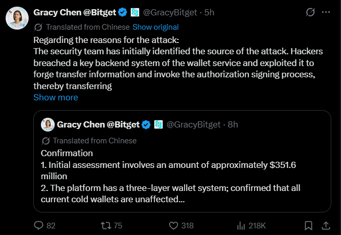 Bitget $464M Protection Fund Covers the Loss Bitget $464M Protection Fund Covers the Loss