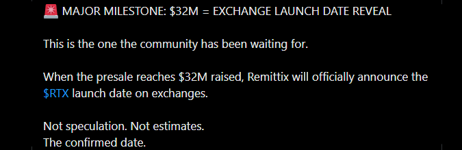 Remittix Presale Target