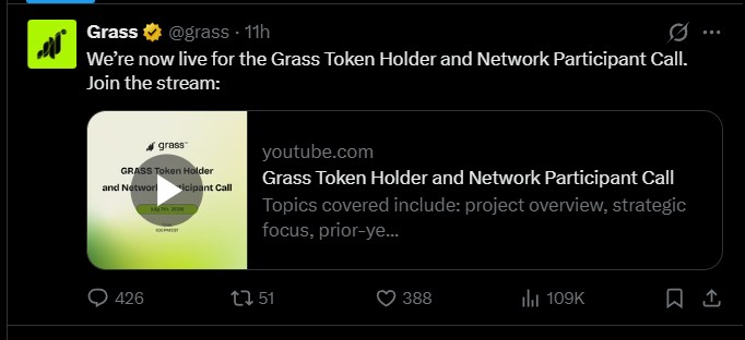 Grass Airdrop Update Grass Airdrop Update