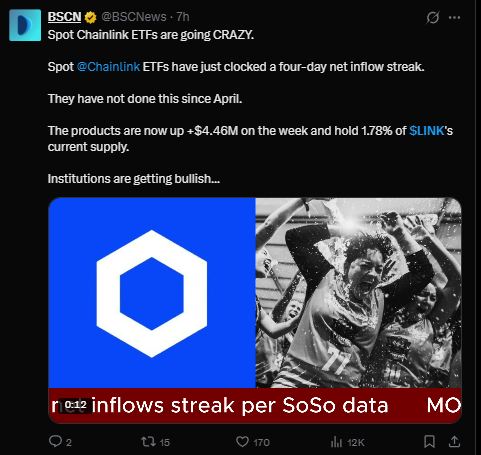 Chainlink news latest