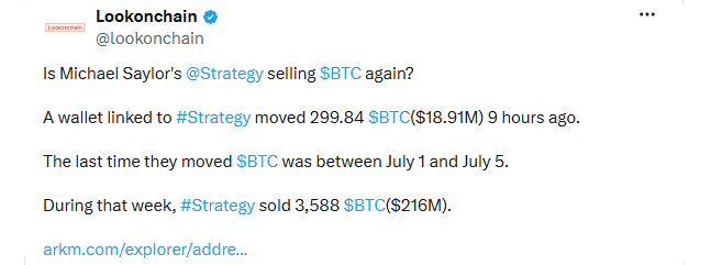 Strategy BTC transfer Strategy BTC transfer