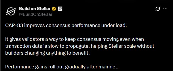 Validators can now start voting before a transaction Validators can now start voting before a transaction