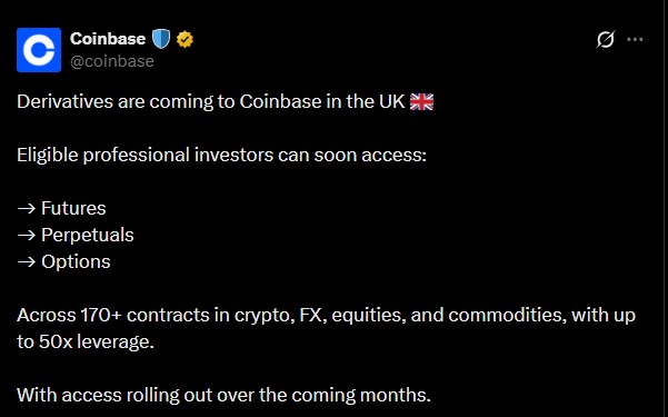 Coinbase dropped another announcement Coinbase dropped another announcement
