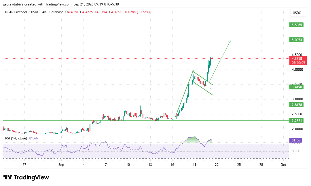NEAR trading volume, NEAR market cap, NEAR ecosystem, NEAR Protocol adoption