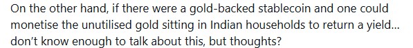 Nikhil Kamath’s Gold-Backed Stablecoin Vision