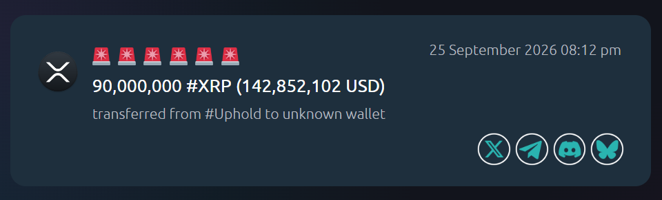 Whale Alert transaction record Whale Alert transaction record