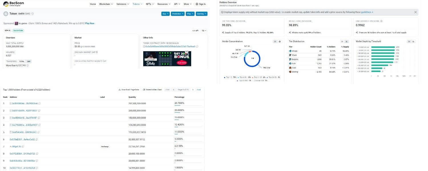 Tokenomics and Whale Concentration