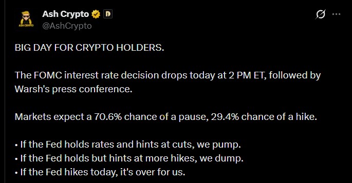 Fed Meeting Today July 29, 2026