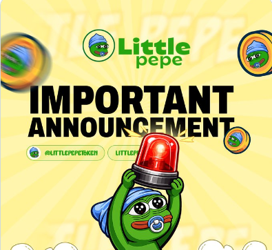 official tweet on x little pepe