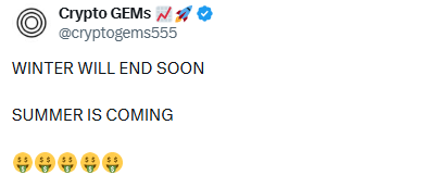 Crypto Summer Coming