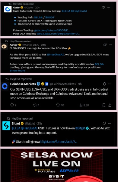 HeyElsa Token Listing Today HeyElsa Token Listing Today